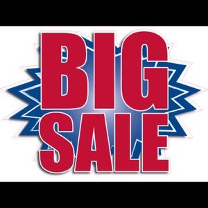 Take 25% off and $5.95 shipping on any bundle of 3 clothing items!!